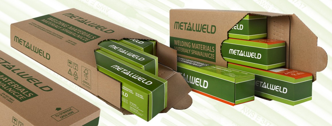 Metalweld new environmentally friendly packaging unvarnished cardboard
